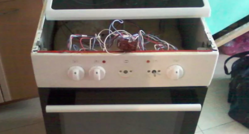 Ремонт керамической электроплиты. Уварово