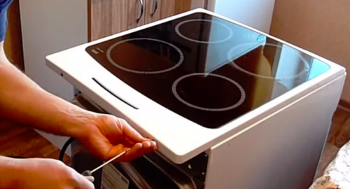Ремонт сенсорной электроплиты. Уварово